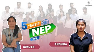 Celebrating 5 Years of NEP 2020 | Flexible Learning & Lifelong Education Empower Anshika & Gunjan
