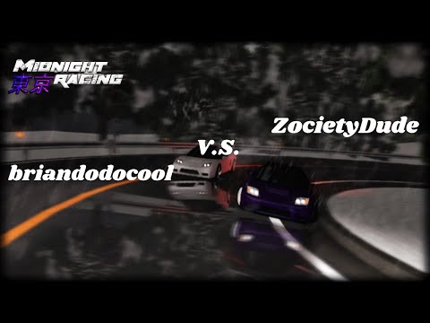 [RACE] Midnight Racing: Tokyo | briandodocool V.S. ZocietyDude | ROBLOX Clan Racing