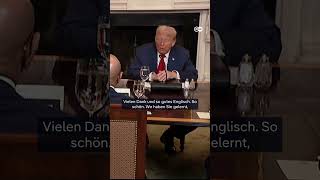 Trump gratuliert Liberias Präsident für sein gutes Englisch - offizielle Amtssprache des Landes