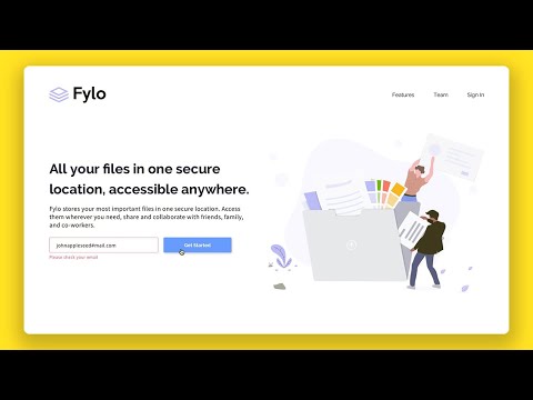 Create Professional Landing Page Website Using HTML & CSS | हिंदी | Urdu