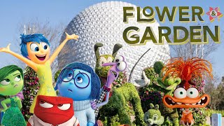 check out The Inside Out 2 Emotion Garden at the Epcot Flower & Garden Festival in Disney World