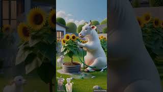 Gay ki fulbaari #viralvideo #forest #cowcartoon #youtubeshorts #funny #foreststory #cowill#animals