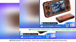 SALE New R36H Retro Handheld Console Open-Source Linux System Classic Game Consoles 3.5 inch IPS Scr