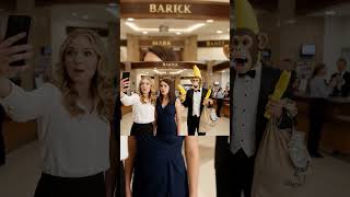 pov, Vlog during a bank robbery, can she? #artificialintelligence #shorts