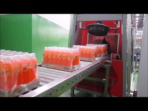 Tray Packing Machine for 1.25 litre PET bottles