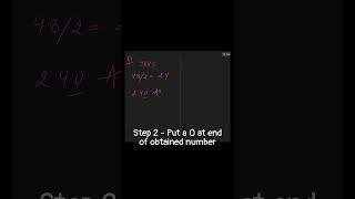 Multiplication of an even number by 5 | #mathematics #easytrick #easylearning #mathstricks #maths