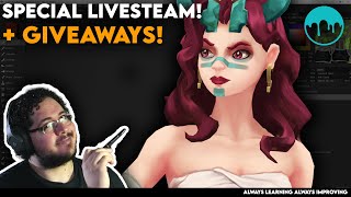 3D Workshop! 3D Coat Special Stream! +Giveaways!
