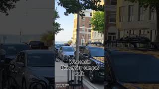 Wisconsin University campus walk