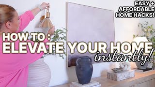 EASY Changes That INSTANTLY Elevate Your Home! ✨ | Decoration Ideas For Home | Home Improvements