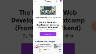 Free Courses for Udemy users Free Course|The Full stack web development Bootcamp (Frontend Backend)