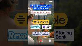 Top UK Data Jobs This Week – Fresh Internships & Junior Roles!