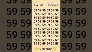 find the odd number? #trainding #viral#short#video