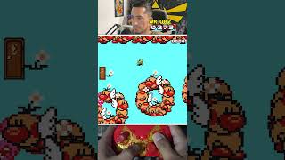 This whole level is made out of Wigglers! #supermariomaker2 #smm2