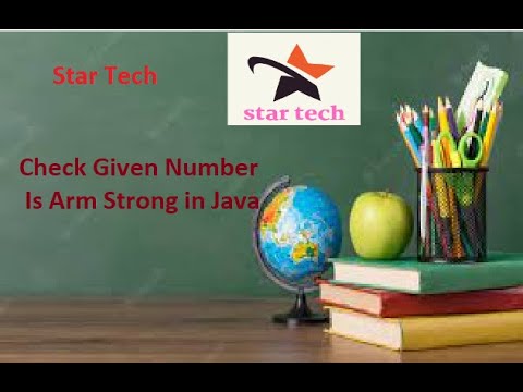Check Given Number is Arm Strong Number