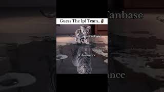 Sabse Bada Fanbase, Performance Mein Zero? 😹 | Guess The IPL Team! #iplmemes #shorts