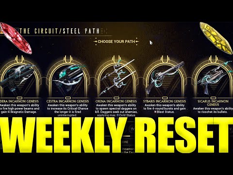 Final Incarnon Week 8! Warframe Weekly Reset!