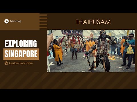 Walking with Devotees: Thaipusam 2025 Singapore (FULL) / ASMR