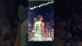 Made this on CapCut on PC, but had to record on phone #jaysontatum ￼