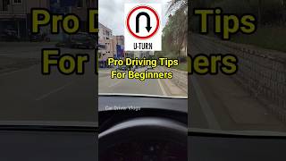 How to U turn For beginners Driving tips #cardrivingtips #cartips #cardriving #uturns #tutorial