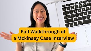 Solving a McKinsey Case Interview Step-by-Step