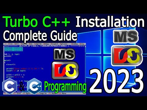 Download and Install Turbo C++ | With @chalocodingsikhtehai