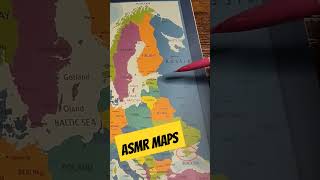 Clip from my #asmr video #softspoken ASMR map video of Europe #asmrfacts #asmrfacts #asmrgeography