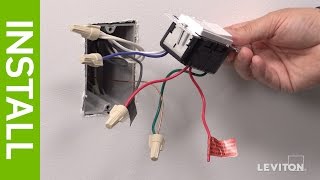 How to Install a Decora Digital DSE06 Low Voltage Dimmer | Leviton