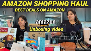 🛍️என்னலாம் Online Shoppingல வாங்கினேன்| Amazon Shopping| USA TAMIL VLOG