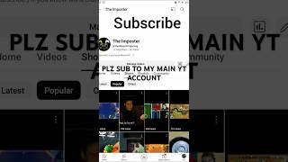 SUB TO MY MAIN YT ACCOUNT!Name Search:ThetMyint2615gammin
