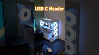 USB-C Corsair 3500X #corsair  #white #gamingpc #corsairgaming