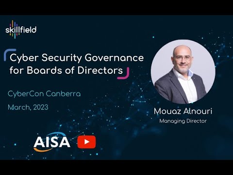 Cyber Security Governance for Boards of Directors | Mouaz Alnouri