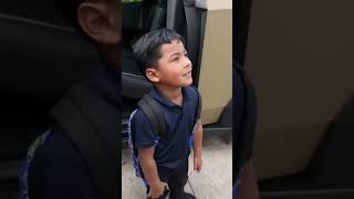 Dad punishes son for getting in trouble at school #shorts