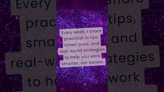 🔹 Unlock AI’s Power: Smarter Work, Faster Results! 🚀