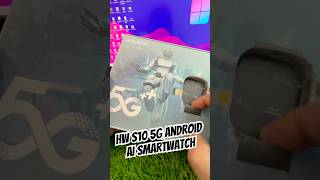 HW S10 Call 5G Android ChatGPT DeepSeek AI Smartwatch Silver #shorts #shortsfeed #viralvideo