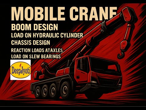 Designing Mobile Cranes? Don’t Just Sketch — Engineer with Formula-Backed Precision!