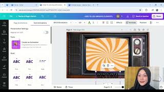 IMD263 Hidden Features in Canva : How to Custom Animate Element
