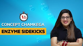 #ConceptChamkega | Enzyme Sidekicks | Biomolecules- Biology | Diksha Ma'am | Physics Wallah  #Shorts