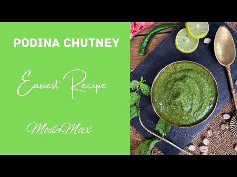 Podina Chutny Recipe  By Mode max