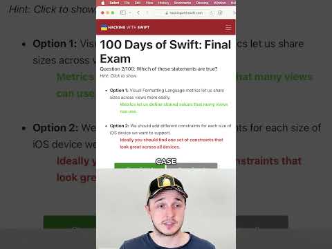 Days of Swift Challenge - Day 1 #swiftcode #iosdevelopment #xcode #swiftui #100dayschallenge #app