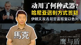 08/10【鹰与盾】动用了何种武器？哈尼亚遇刺方式答疑 | 伊朗又双叒叕誓言报复以色列