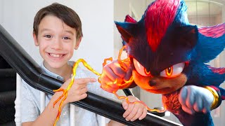 Watch What Happens after Watching Sonic 3 Trailer in Real Life at My PB and J House!