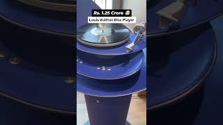 Louis Vuitton's ₹1.25 Crore Totem Record Player Is the Ultimate Audio Art Piece 🎶🔵