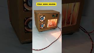 Homemade Room Heater project #tech #experiment #sciencproject