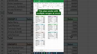 ∑ AutoSum in Excel‼️ #excel