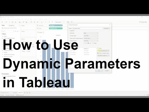 How and Why to use Dynamic Parameters - Tableau in Two Minutes