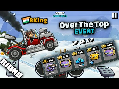 Hill Climb Racing 2 - New Event Over The Top! Maxed out Racing Truck in new event!