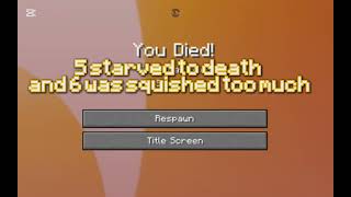 Minecraft - Death Messages Song | If You're Happy Happy Happy Clap Your Hands