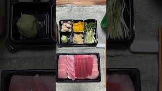토요일 오후 두산 야구 보며 참치회에 시원한 얼음잔 소맥(어우 콜 어빈 콜구마 어쩔)