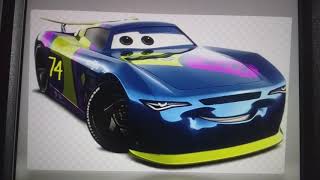 Mansfield (Voice) Gasprin #74 (Next Gen Cars 3 Mega Wheel VG Racers)