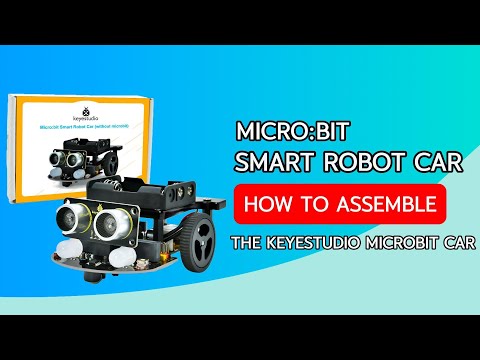 KS4036F Keyestudio Micro:bit Smart Robot Car #keyestudio #robot #stem #coding #microbit #diy #kits